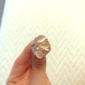 Rose Gold statement Ring